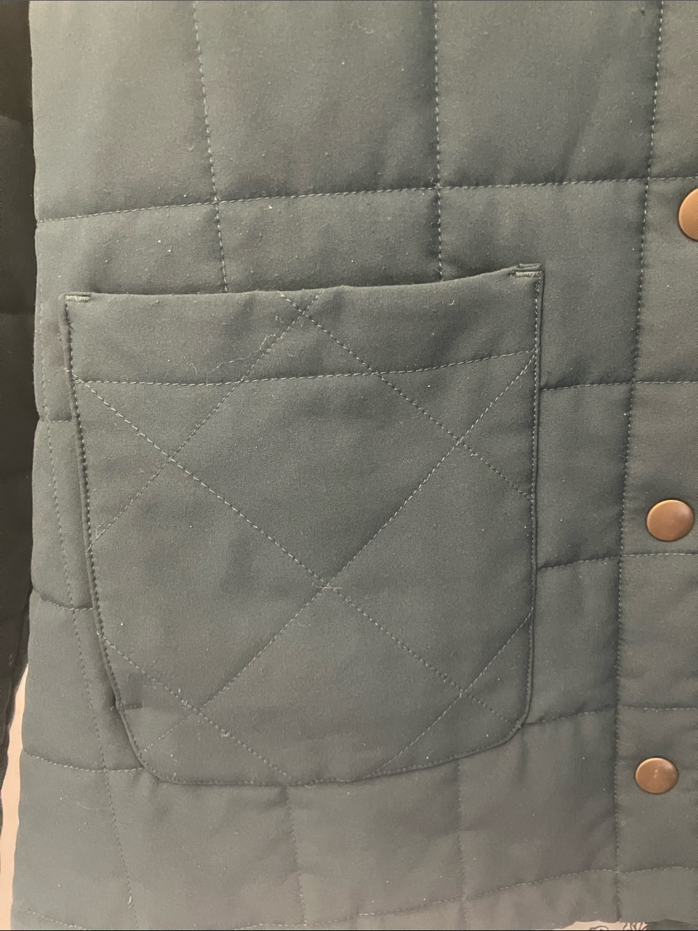 Wild Rye Teal Imogene Shacket Size L - Picture 4 of 11